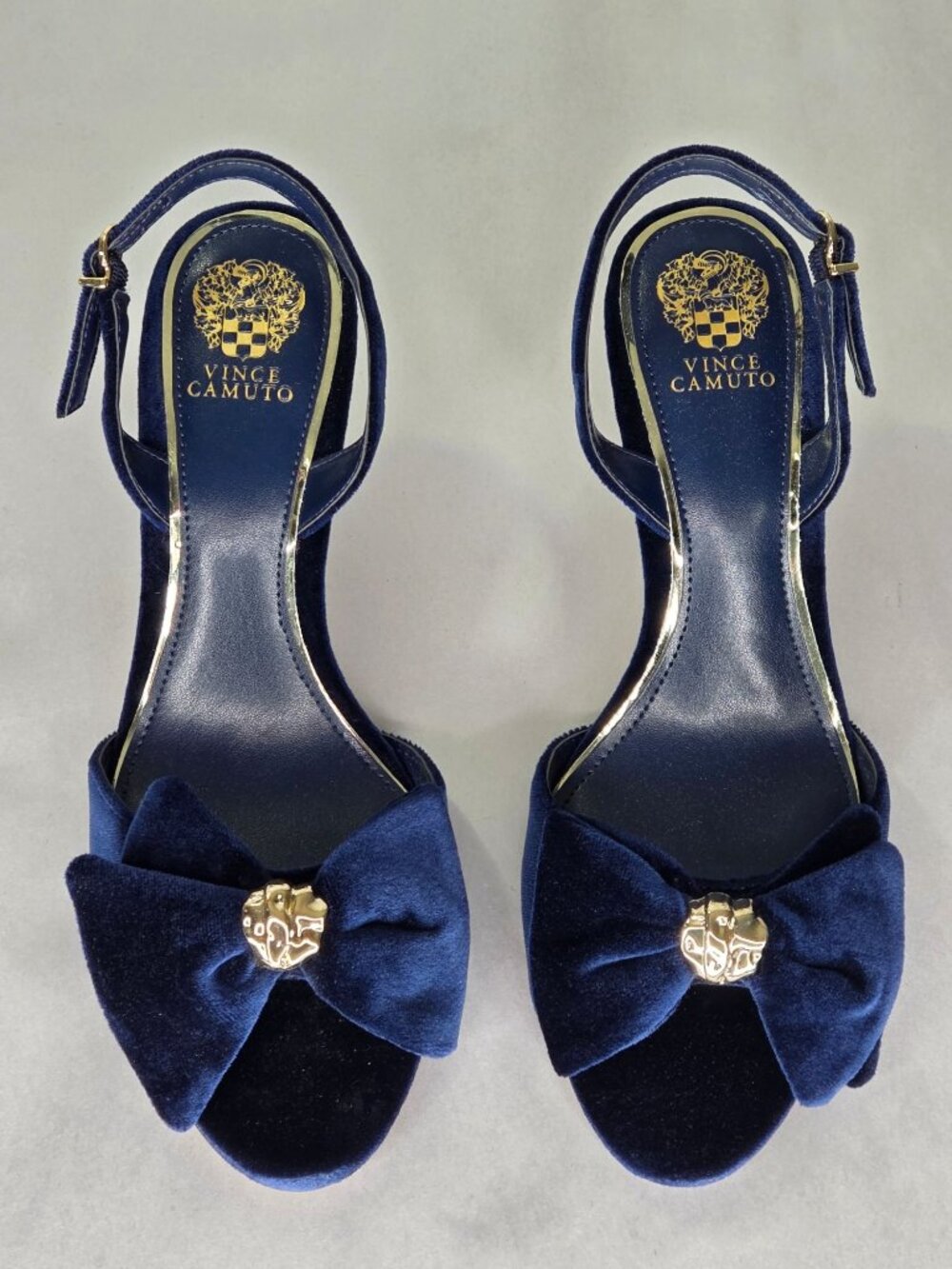 Vince Camuto Paycen High-Heel Bow Dress Sandals, Size: 8.5 M